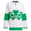 Miesten NHL Toronto Maple Leafs Pelipaita Custom St Patricks Adidas Valkoinen Authentic